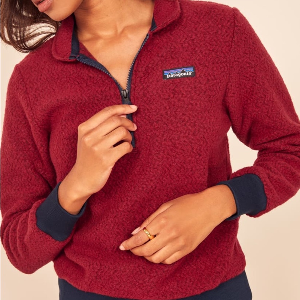 Patagonia Woolyester Fleece Pullover Zip Up